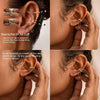 Ear Cuff Earrings for Women Non Piercing, Dainty 14K Gold Plated Chain Cartilage Earrings Set Gold Statement Cuff Earring Stack Fashion Cartilage - view 3