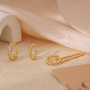 Ear Cuff Earrings for Women Non Piercing, Dainty 14K Gold Plated Chain Cartilage Earrings Set Gold Statement Cuff Earring Stack Fashion Cartilage - view 4