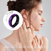 Mood Fidget Ring for Women Teens - 6mm Stainless Steel Temperature Sensative Color Changing Spin Rings for Anxiety Relief Mood Jewelry - view 3