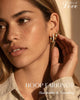 9 Pairs Gold Huggie Hoop Earrings for Women, 14K Gold Plated Stackable Set - view 2