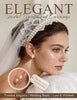 14K Gold Plated Pearl Earrings for Women Flat Back Stud - view 2