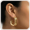 4 Pair Small Gold Hoop Earrings for Women Sensitive Ears - 14k Real Gold Plated Hoops Zirconia Cartilage Huggie Earrings Set Helix Piercing Earring - 1944 Hoop Gold