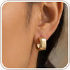 4 Pair Small Gold Hoop Earrings for Women Sensitive Ears - 14k Real Gold Plated Hoops Zirconia Cartilage Huggie Earrings Set Helix Piercing Earring - 1938 Hoop Gold