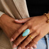 Colorful Chunky Statement Rings for Women Large Acrylic Resin Jewelry - view 3