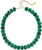 Beaded Necklace for Women Statement Chunky Resin Bead Necklace Trendy Boho Summer Necklaces Jewelry Gifts - Dark Green
