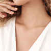 18K Gold Plated 925 Sterling Silver Chain Necklace for Women 1.1mm Thin Dainty Cable Chain - view 2