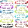 12 PCS Tattoo Choker Set, Stretchy 90s Choker Necklace, Adjustable Retro Y2k Gothic Grunge Chokers Jewelry Accessories - main view