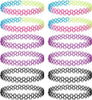 12 PCS Tattoo Choker Set, Stretchy 90s Choker Necklace, Adjustable Retro Y2k Gothic Grunge Chokers Jewelry Accessories - Black,Purple,Colorful,12Pcs