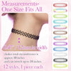 12 PCS Tattoo Choker Set, Stretchy 90s Choker Necklace, Adjustable Retro Y2k Gothic Grunge Chokers Jewelry Accessories - view 2