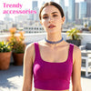 12 PCS Tattoo Choker Set, Stretchy 90s Choker Necklace, Adjustable Retro Y2k Gothic Grunge Chokers Jewelry Accessories - view 6