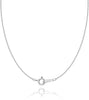 925 Sterling Silver Chain Necklace for Women Dainty 1.1mm 1.5mm 18K Gold Plated Cable Chain with Spring Ring Clasp - main view