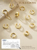 11Pcs Ear Cuffs for Non Piercing, Adjustable Clip on Earrings - view 6