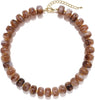 Colorful Chunky Beaded Necklace for Women with Acrylic Bead Choker Statement Necklace Cute Trendy Necklaces Jewelry Gifts - main view