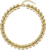 Colorful Chunky Beaded Necklace for Women with Acrylic Bead Choker Statement Necklace Cute Trendy Necklaces Jewelry Gifts - Gold