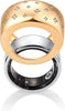 14K Gold Plated Smart Ring CZ Cover Compatible with Oura Ring Gen 4 - view 4