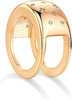 14K Gold Plated Smart Ring CZ Cover Compatible with Oura Ring Gen 4 - view 6