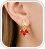 Fall Earrings for Women with Maple Leaf as Autumn Gifts - main view