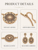 Western Jewelry Set for Women Cowgirl Western Necklace with Earrings - view 4