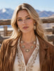 Western Jewelry Set for Women Cowgirl Western Necklace with Earrings - view 5
