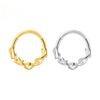 Titanium Branch Thorn Septum Clicker Nose Ring Helix Cartilage Daith Hoop Earring Piercing for Women Men - Image 1