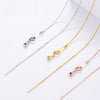 Long Layered Pendant Necklace Stainless Steel Necklace Chocker Necklaces for Women Jewelry - Image 1