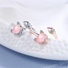 fuyo Korean Daisy Flower Elegant Opening Rings Women Adjustable Wedding Party Engagement Finger Rings Statement Jewelry Gift