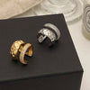 Double Layer Ear Cuff with Rhinestone Detail