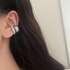 Double Layer Ear Cuff with Rhinestone Detail