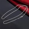 2 mm Chain Necklace in Multiple Lengths