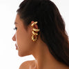 Twisted Chunky Tube Ear Cuffs in a Four Piece Set