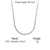 Dainty Round CZ Pendant Necklace with a 40 cm Chain and 5 cm Extension · BC-AE-3256807196212101-32e8fd12