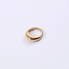 Geometric Arc Ring in Size 5 to 8 Options