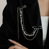 Imitation Pearl Chain Accessory with Tassel and Pin Details · BC-AE-3256809464524699-89f3c0f2