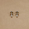 Labret Stud Earrings with CZ Detail in 16G in a Two Piece Pack · BC-AE-3256807619311382-1d103885