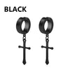 Non Piercing Ear Clips with Cross Pendants in a Pair · BC-AE-3256806808462311-5e6ebca3