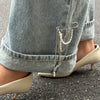 Imitation Pearl Chain Accessory with Tassel and Pin Details · BC-AE-3256809464524699-4654752e