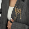 Imitation Pearl Chain Accessory with Tassel and Pin Details · BC-AE-3256809464524699-498ba80d