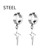 Non Piercing Ear Clips with Cross Pendants in a Pair · BC-AE-3256806808462311-1f41f467