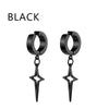 Non Piercing Ear Clips with Cross Pendants in a Pair · BC-AE-3256806808462311-e567e6c7