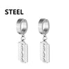 Non Piercing Ear Clips with Cross Pendants in a Pair · BC-AE-3256806808462311-65fdbd17