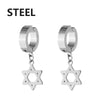 Non Piercing Ear Clips with Cross Pendants in a Pair · BC-AE-3256806808462311-10305d0d