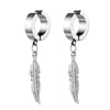 Non Piercing Ear Clips with Cross Pendants in a Pair · BC-AE-3256806808462311-6332149d
