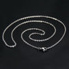 1.5mm Trendy Men Women Necklace Stainless Steel Necklace Cuban Chain  Girls Necklace Gifts Choker Jewelry