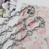 1 Meter/Pack Antique Bronze Vintage Metal Linkchain For Necklace Bracelet Women Hand Bag Chain Jewelry Making Accessory