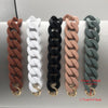 1 PC 30cm/41cm  DIY Colorful Detachable Acrylic Chain Handle Fish Bone Plastic Strap Shoulder Bags Accessories For Women