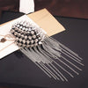 1 Pair Jacket Vintage Brooch Accessories Club Tassel Chain Epaulette Rivet Shoulder Badges Pin Style Evening Party