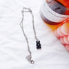 10 Colors Cute Resin Gummy Bear Chain Necklaces Candy Color Pendant For Women Girl's Charm Daily Handmade Jewelry Party Gifts