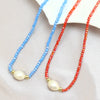 10 Pcs Handmade Jewelry necklace Mix color Glass Beads Strand necklace Elegant Pearls Necklace Jewelry  necklace 90285