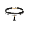 10 Pieces Rope Chain Choker Necklace For Women Punk Alloy Pendant Choker Collar Set Gothic Black Colar Jewelry