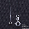 10 Style Sterling Chain Necklace 2 Style Stainless Steel Chain With Lobster Clasps Fine Chain Men Women Accessories